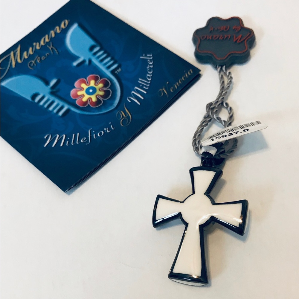 Alan K. Millefiori Cross Shape pendant - Picture 4 of 4